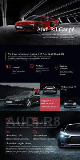 Samochód Audi Aero Program