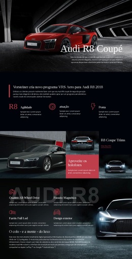 O Melhor Design De Site Para Audi Aero Program Car