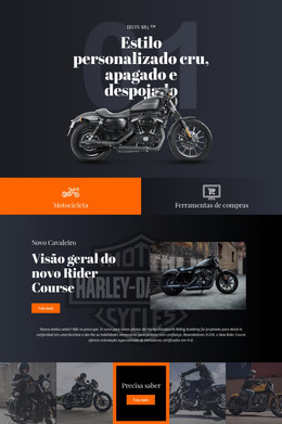 Harley Davidson Construtor Joomla