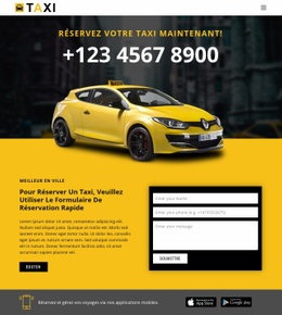 Voitures De Taxi Les Plus Rapides - HTML Builder Online