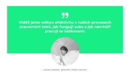 Naši Zaměstnanci Říkají – Vytvářejte Krásné Šablony