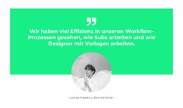 Unsere Mitarbeiter Sagen - Einfache Joomla-Vorlage