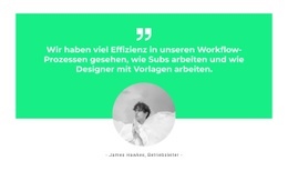 Mehrzweck-Website-Design Für Unsere Mitarbeiter Sagen