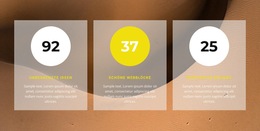 Startplattformvorlage Für Preisgekrönte Webdesigns