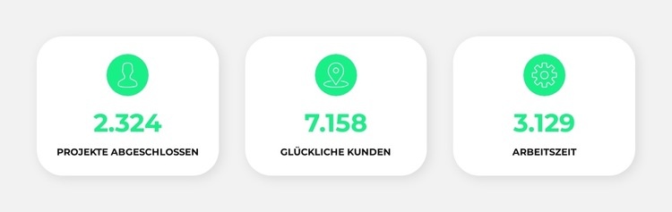 Zählen wir unsere Fortschritte Landing Page