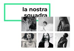 Le Nostre Persone Di Talento - Modello Personalizzato Di Una Pagina