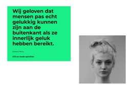 Persoonlijke Stijl Eenvoudige CSS-Sjabloon