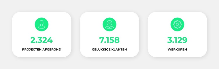 Laten we onze voortgang tellen Website sjabloon