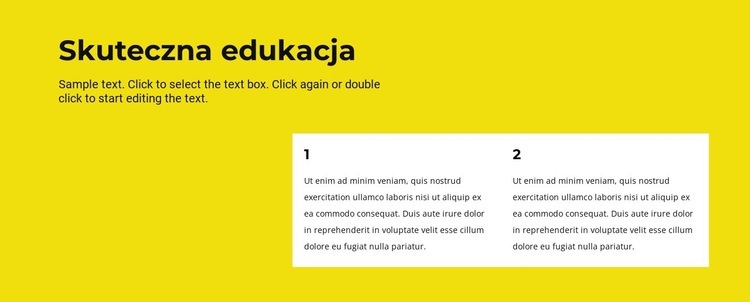 Skuteczna edukacja Kreator witryn internetowych HTML