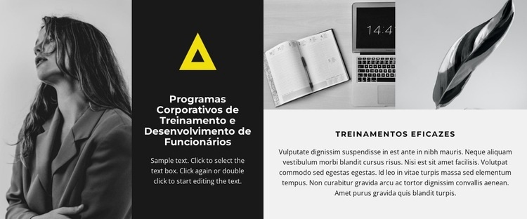 Estilo pessoal e necessidades profissionais Construtor de sites HTML