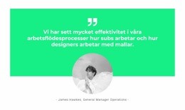 Multipurpose WordPress-Tema För Säger Vår Personal