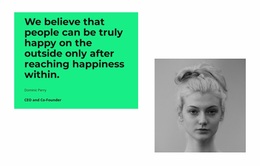 Personal Style Homepage Design