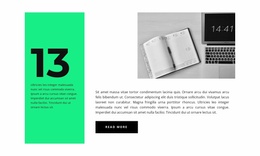 Premium Landing Page For Present Your Work