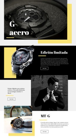 G-Acero - HTML Website Builder