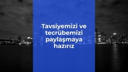 Öne Çıkan Işletme Için Duyarlı Web Şablonu