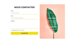 Concepteur De Produits Pour Formulaire Et Contacts Sur La Photo