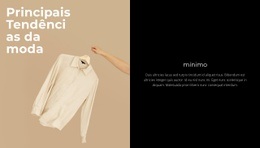 Top Coisas De Seda - Modelo HTML5 Personalizado