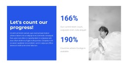 Let'S Count Our Awards Flexbox Template