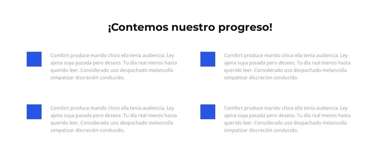 Contemos nuestras victorias Diseño de páginas web