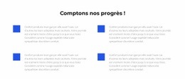 Comptons Nos Victoires – Maquette De Site Web Prête À L'Emploi