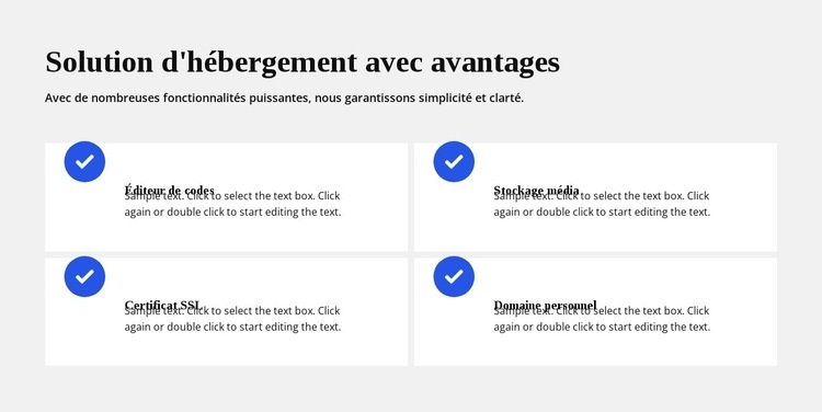 Description du flux de travail Maquette de site Web