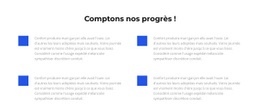 Page De Destination La Plus Créative Pour Comptons Nos Victoires