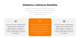 Tre Testi Diversi - Progettazione Creativa Del Sito Multiuso