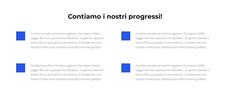 Contiamo le nostre vittorie Modello CSS