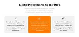 Trzy Różne Teksty Szablon Open Source