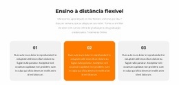 Três Textos Diferentes - Modelo HTML5, Responsivo, Gratuito