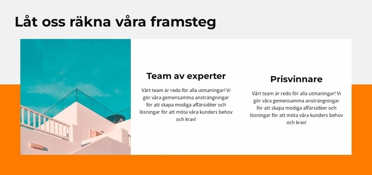 Betygsätt våra framsteg WordPress -tema