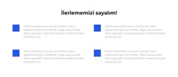 Galibiyetlerimizi Sayalım Tek Sayfalık Şablon