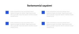 Galibiyetlerimizi Sayalım - HTML5 Şablonu Ilhamı