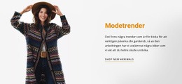 Senaste Banor - Grundläggande HTML-Mall