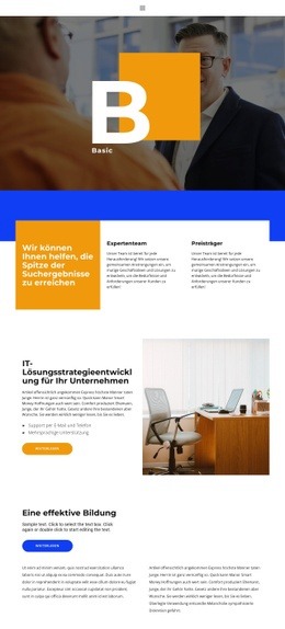Der Weg Des Führers - Anpassbares, Professionelles Website-Modell
