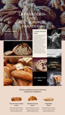 La Pastelería: Plantilla De Página HTML