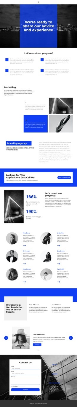 Personal website Html Code Example