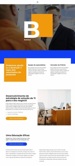 O Caminho Do Líder - Maquete De Site Profissional Personalizável