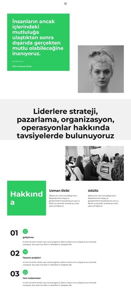 Birlikte Daha Iyi Çalışmak - Ücretsiz HTML Şablonu