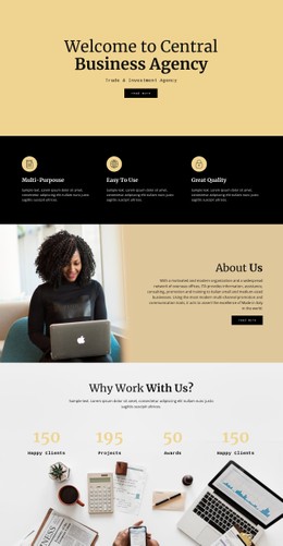 Central digital agency - CSS Template by Nicepage
