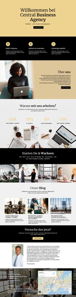 Zentrale Digitale Agentur - Online HTML Page Builder