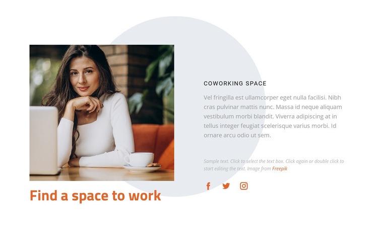 Rent office space Homepage Design