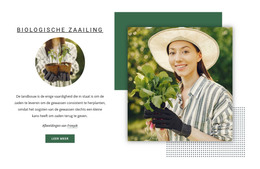 Biologische Zaailing Landbouwbedrijf