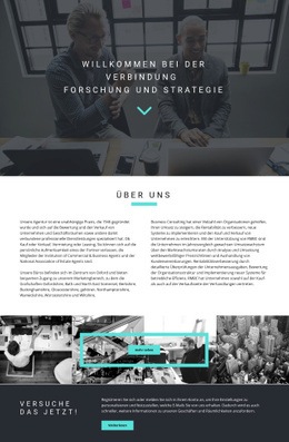 Entwicklungsstrategie - Bootstrap-Vorlage Für Eine Seite