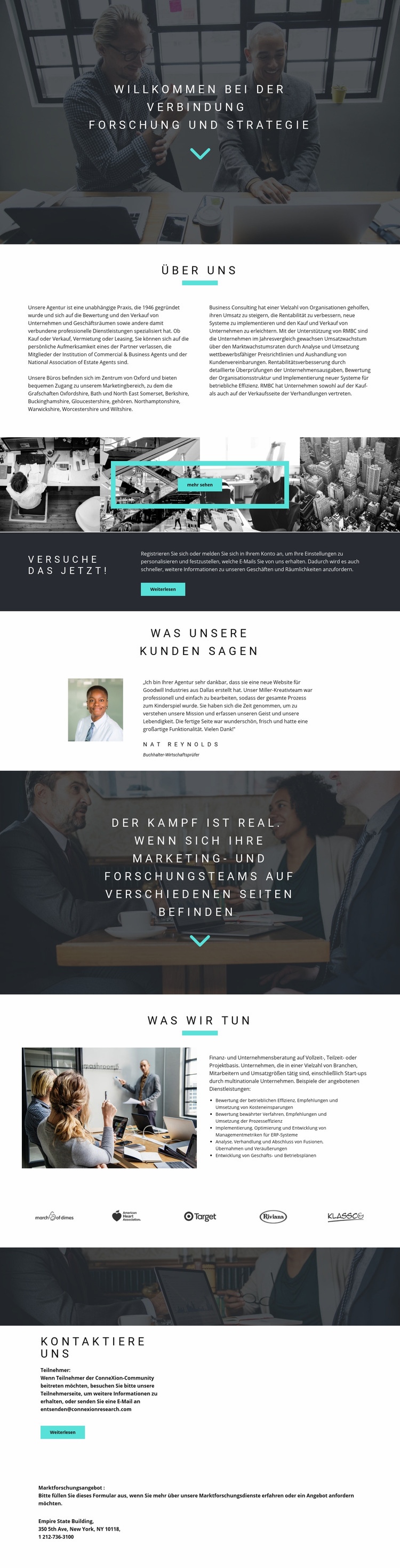 Entwicklungsstrategie HTML Website Builder