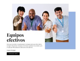 Equipos Efectivos: Excelente Página De Destino