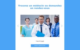 Trouver Un Docteur - HTML Builder