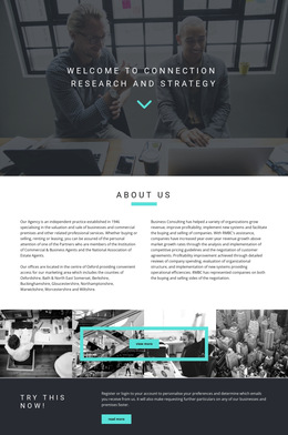 Premium HTML5 Template For Development Strategy