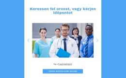 Keressen Orvost - Gyönyörű Weboldal Dizájn