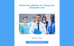 Zoek Een Dokter - Joomla-Websitesjabloon